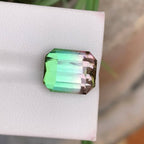 Natural Bi-Colour Tourmaline 8.65 Ct Loose Gemstone | SI Clean Afghanistan Tourmaline | Untreated Fine Jewelry Gem
