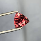 Natural Peach Tourmaline 1.80 Ct Loose Gemstone | Trilliant Cut Eye Clean | Afghanistan Untreated Tourmaline | Jewelry Stone