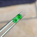 Natural Tsavorite Garnet 0.64 Ct Tanzania Green Gemstone Eye Clean Loose Stone Untreated