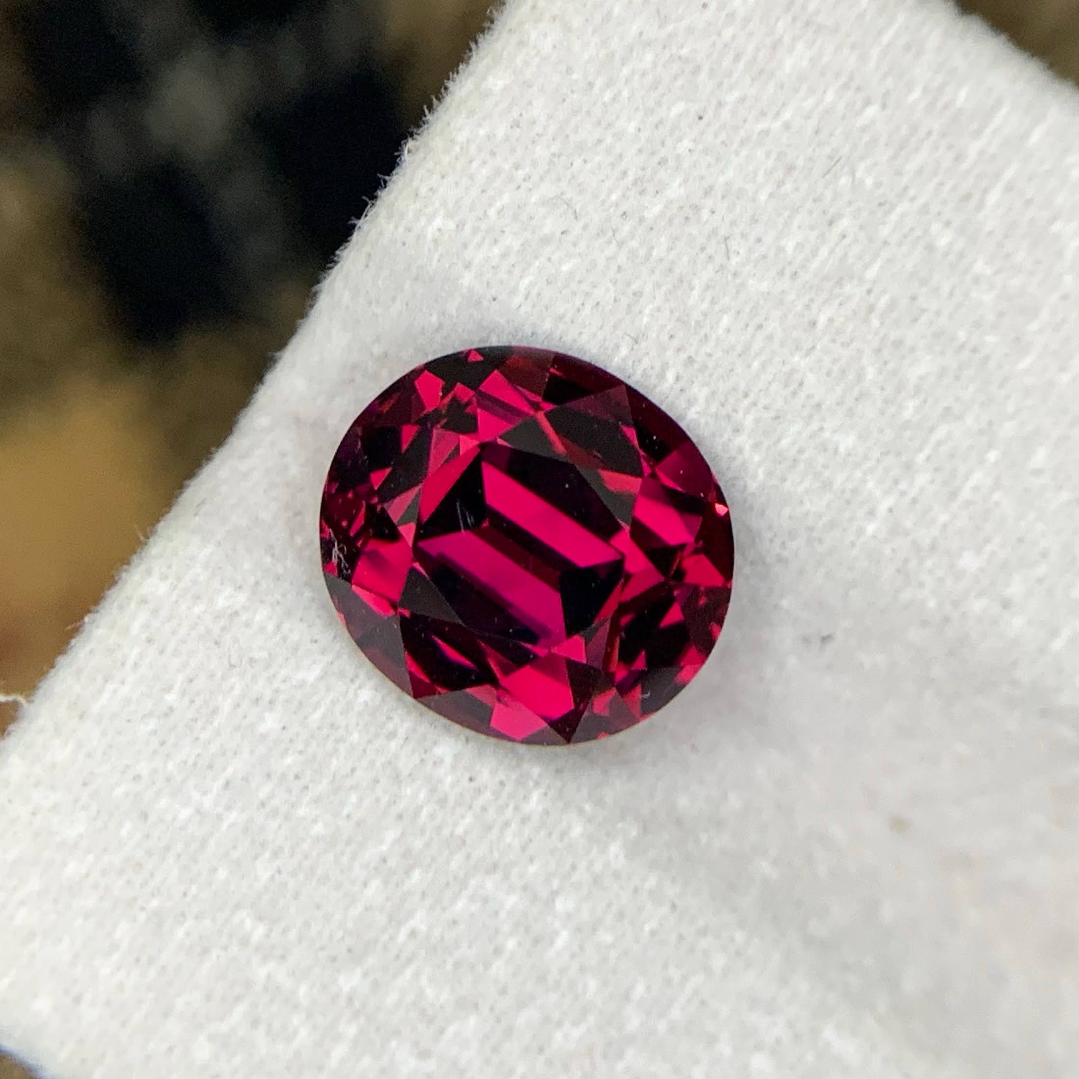 Natural Umbalite Garnet 6.65 Ct Tanzania Eye Clean Loose Pink  Gemstone Untreated (Copy)