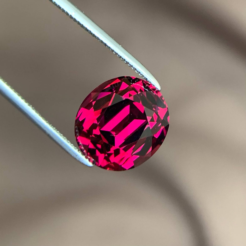 Natural Umbalite Garnet 6.61 Ct Loose Gemstone | Tanzania Umbalite Garnet | Oval Cut | VSI Clarity | Untreated Collector Gem