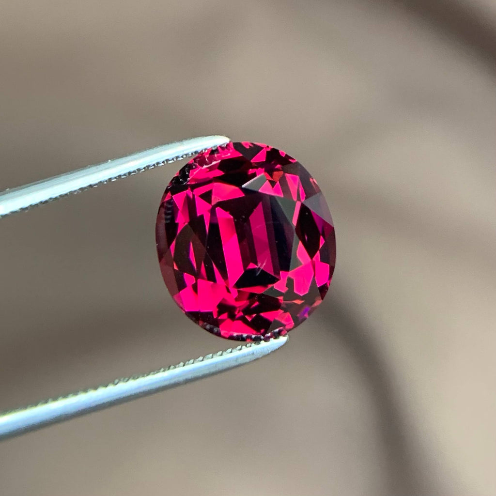 Natural Umbalite Garnet 6.61 Ct Loose Gemstone | Tanzania Umbalite Garnet | Oval Cut | VSI Clarity | Untreated Collector Gem