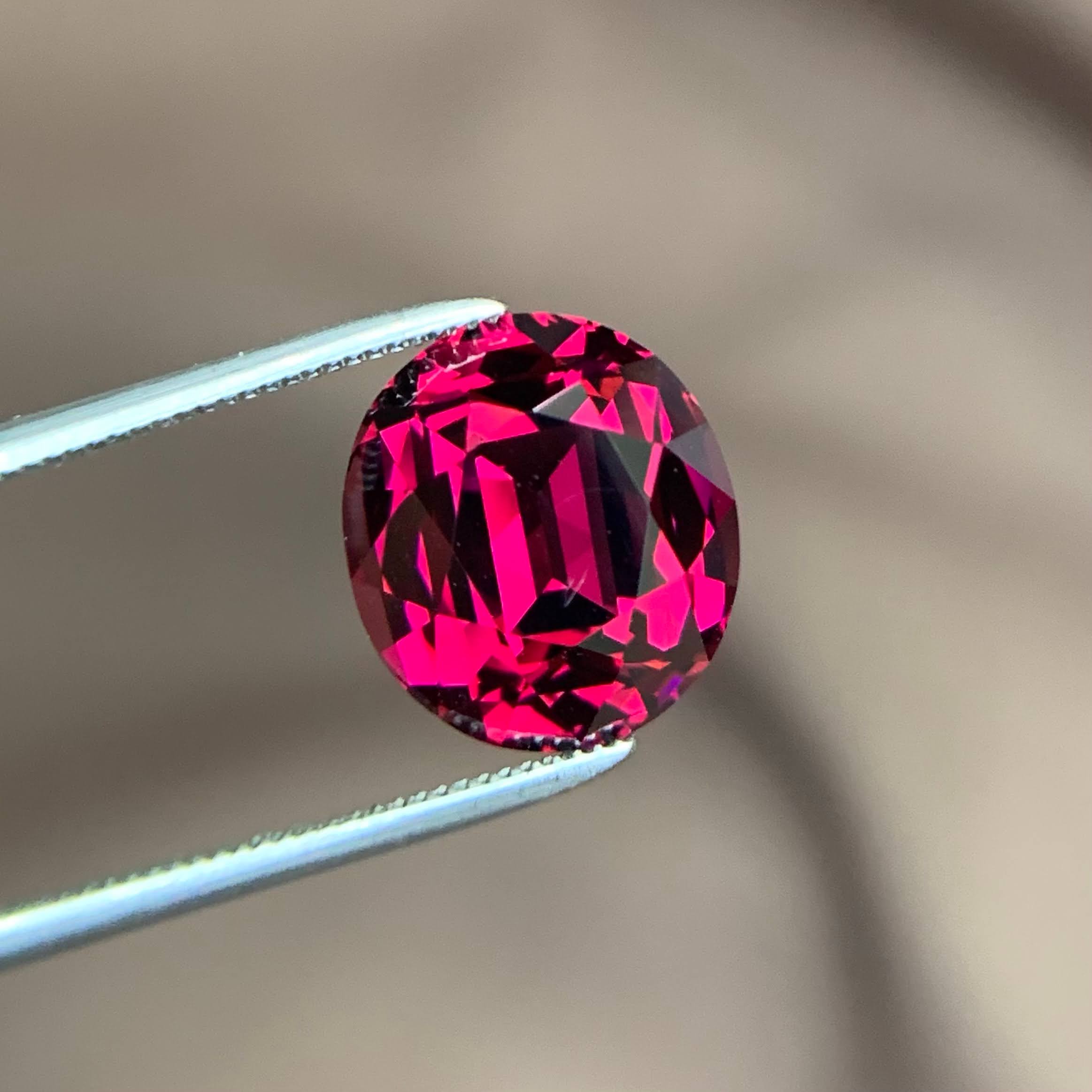 Natural Umbalite Garnet 6.61 Ct Loose Gemstone | Tanzania Umbalite Garnet | Oval Cut | VSI Clarity | Untreated Collector Gem