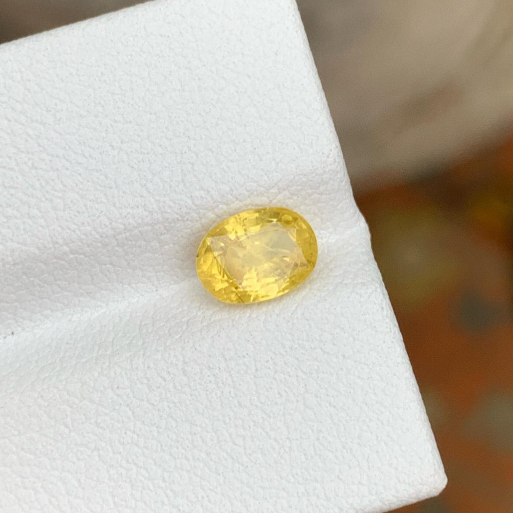 Marigold Yellow Sapphire Stone | 1.20 CTS